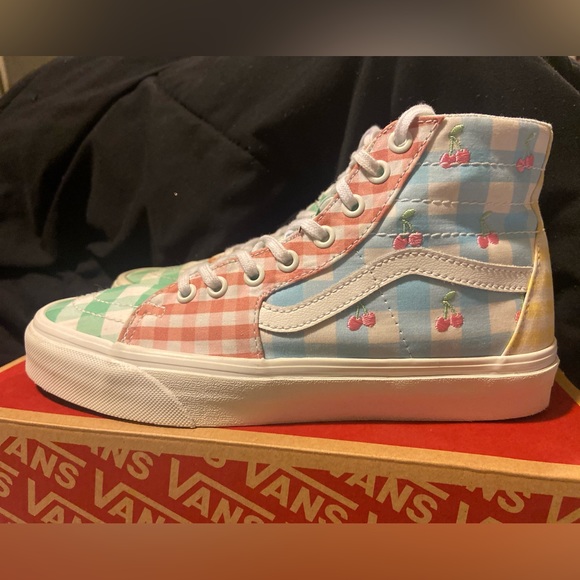 Vans sk8-hi tapered - platform high tops Wm size 8.5 - Picture 4 of 13